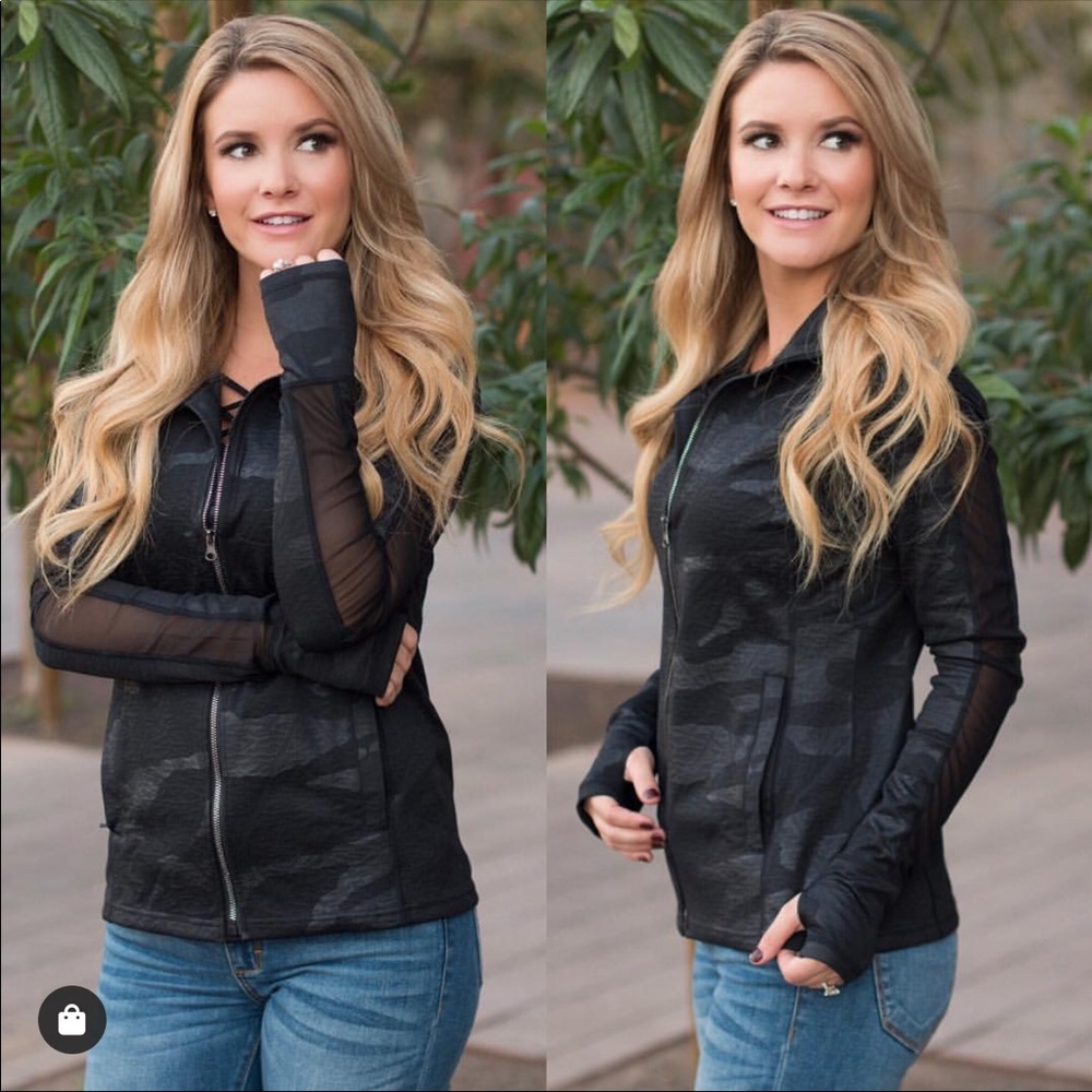 Camo Mesh Jacket